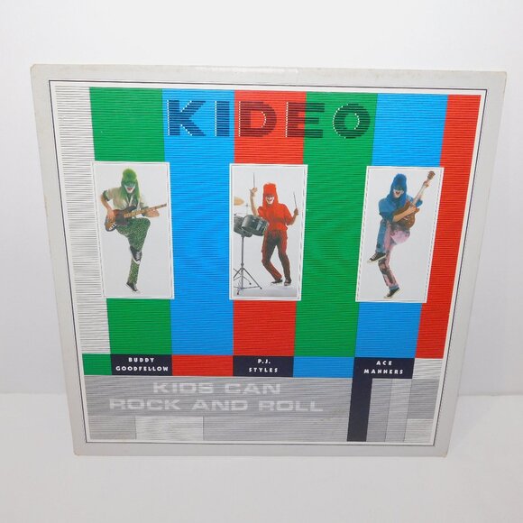 VTG 1986 Canadian Rock Band KIDEO Kids Can Rock and Roll Vinyl LP Record - Picture 1 of 8